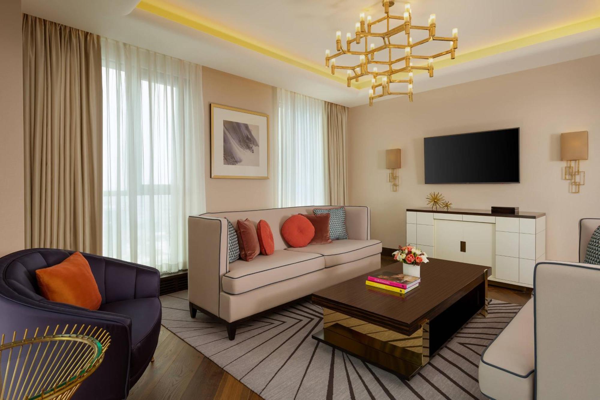 The Ritz-Carlton, Astana Hotell Exteriör bild