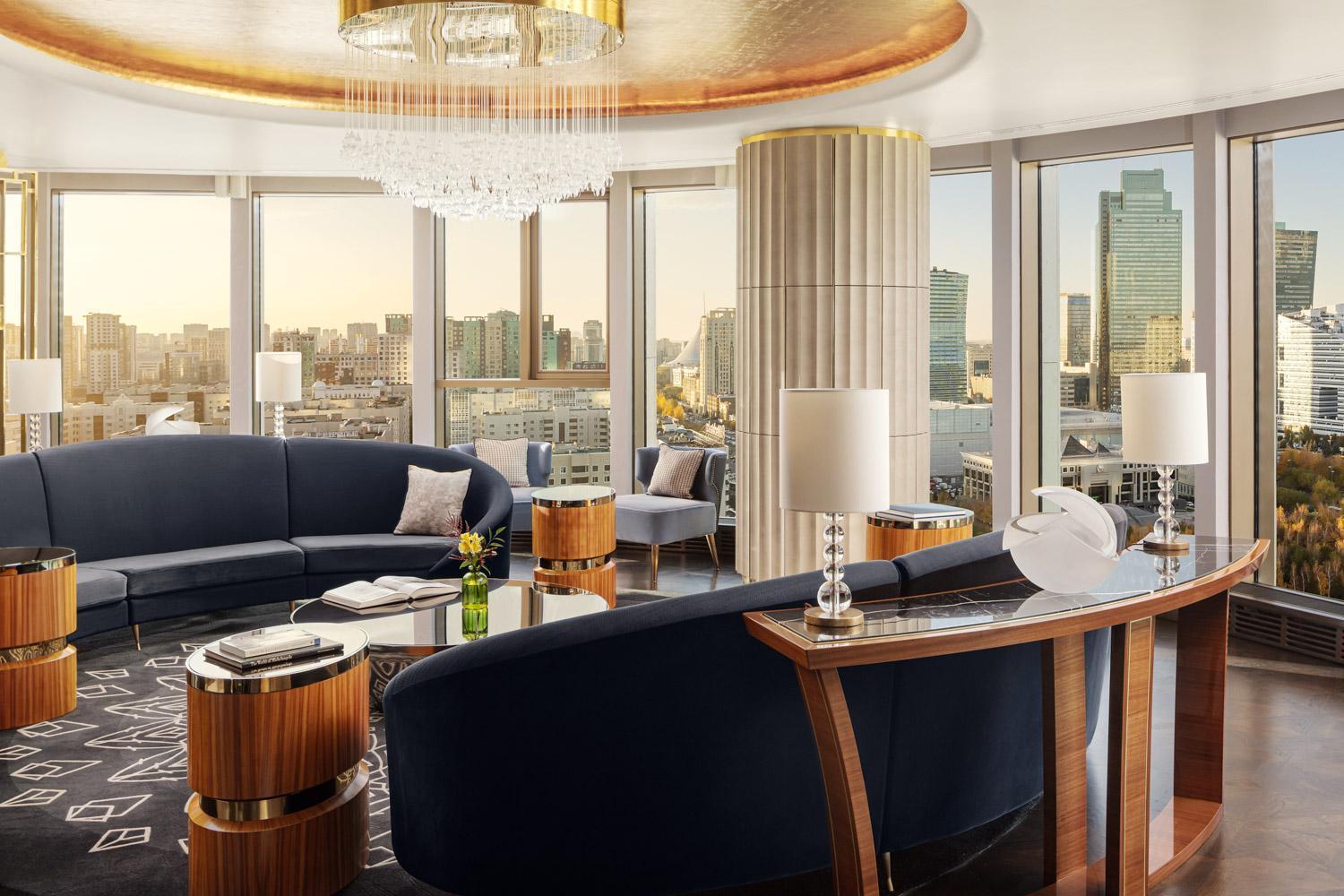 The Ritz-Carlton, Astana Hotell Exteriör bild